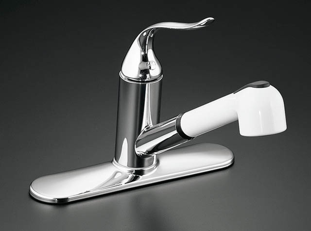 Kohler K-15170-MP Coralais single-control pullout spray kitchen s