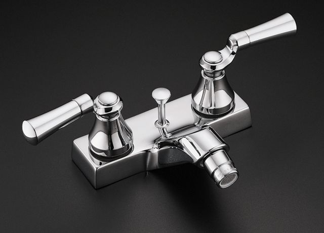 Kohler K-6226-4 Flair Lever Centerset Bidet Faucet Lever Handl