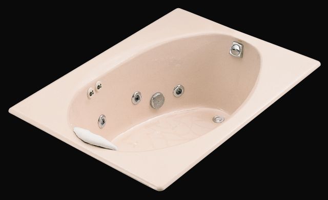 Kohler K-772-N Pristine Whirlpool neckjets and pillow