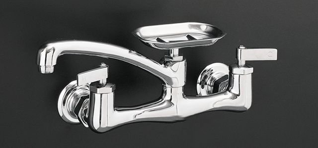 Kohler K-7855 Clearwater Sink Supply Faucet 8in Swing Spout an