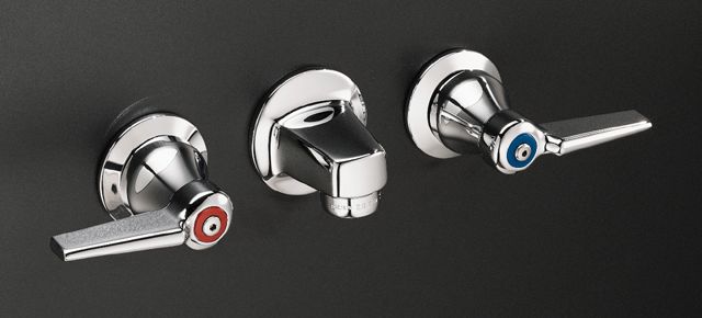 Kohler K-8040-4E Triton Shelf-Back Lavatory Faucet with Pop-up D
