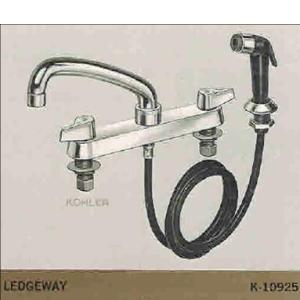 Kohler K-10925 Shoreham kitchen sink faucet with swing spout and