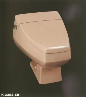 Kohler K-3383-C Palarre Water-Guard Toilet Elongated