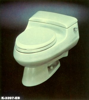 Kohler K-3397-C San Raphael Toilet w/ Right-hand Trip Lever E
