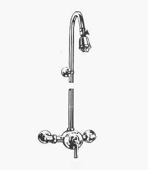 Kohler K-7244 Niedecken Exposed Shower Faucet