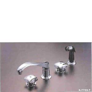 Kohler K-7765-T Triton kitchen sink faucet with swing spout and si