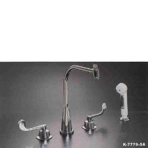 Kohler K-7779-5A Triton kitchen sink faucet with multi-swivel swing