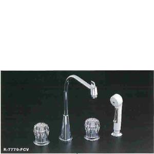 Kohler K-7779-FCV Flair kitchen sink faucet with multi-swivel swing