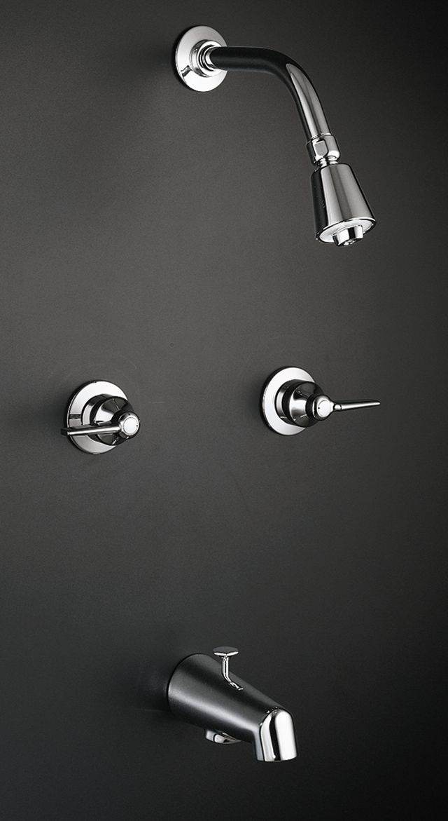 Kohler K-T7004-4A Triton Bath and Shower Faucet Trim with Lever H