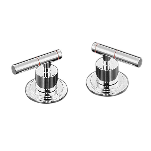 Kohler K-16070-4-CP; Taboret (R) lever handles; in Polished Chrome; Discontinued Product