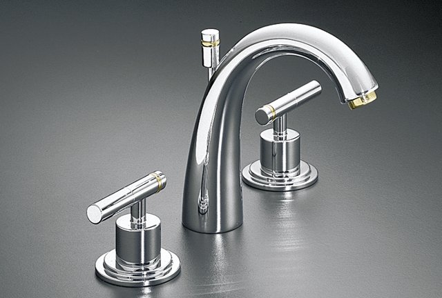 Kohler K-8215-6 Taboret LX widespread Lavatory Faucet T-Handles
