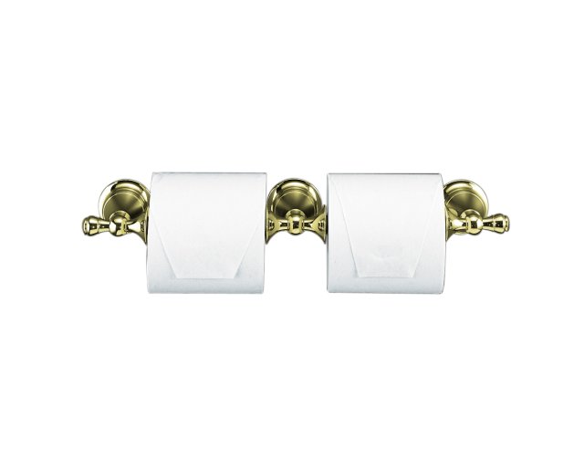 Kohler K-16152 Revival(R) double toilet tissue holder