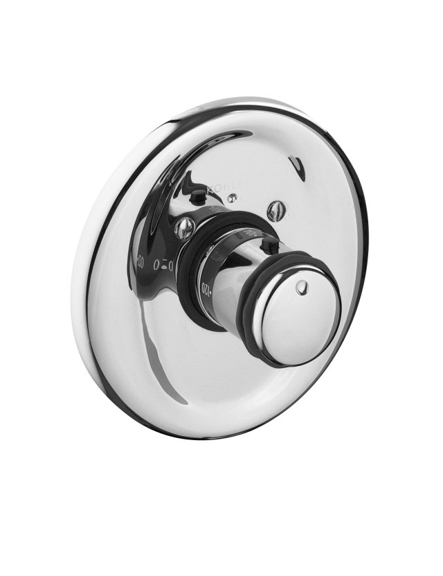 Kohler K-T9494-7-SN MasterShower(R) thermostatic mixing valve trim with cylinder handle valve not included; Discontinued Product
