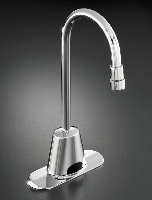 Kohler K-13676 Touchless electronic faucet with gooseneck spo