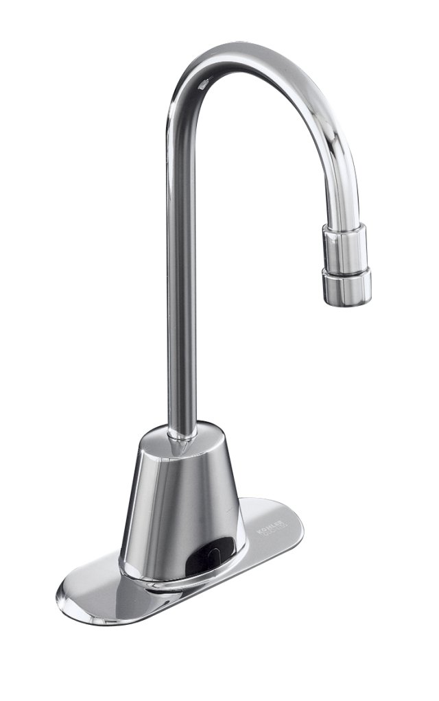 Kohler K-13666 Touchless electronic faucet with gooseneck spo