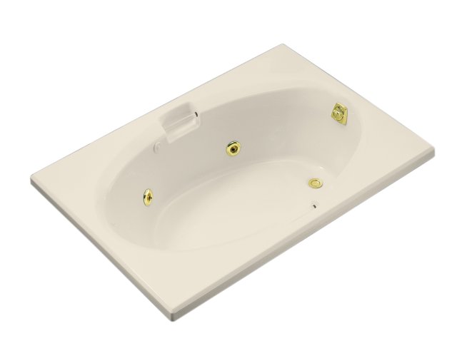 Kohler K-1266-CN Dockside(R) 5' whirlpool with custom pump location