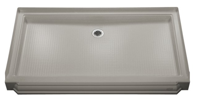Kohler K-9568 Memoirs(R) shower receptor with center drain 60"" x 34""