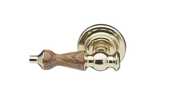 Kohler K-113 Antique(TM) trip lever with wood insert