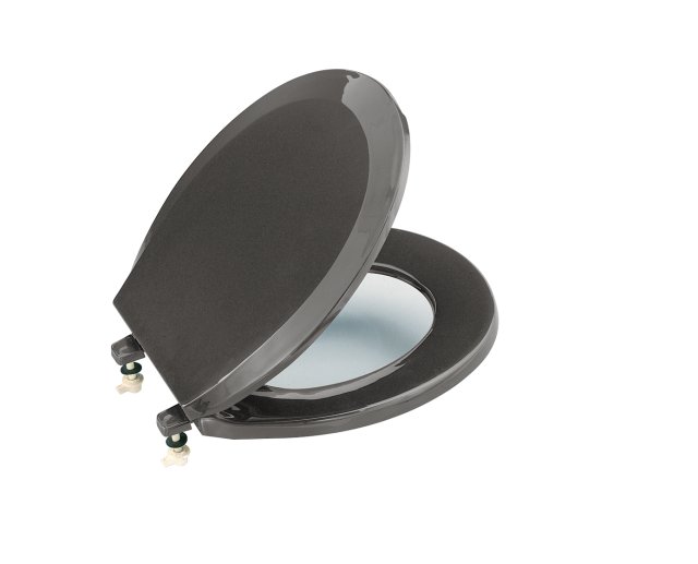 Kohler K-4662-58; Lustra (TM); round closed-front toilet seats and cover without antimicrobial agent; in Thunder Grey   K-4662-58; 4662-58; 74923-58