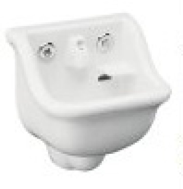 Kohler K-2475 Chardon(TM) wall-mount lavatory less faucet
