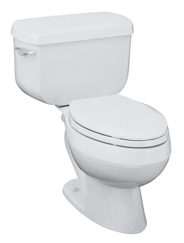 Kohler K-3458-RA Wellworth Pressure Lite toilet with 12in rou