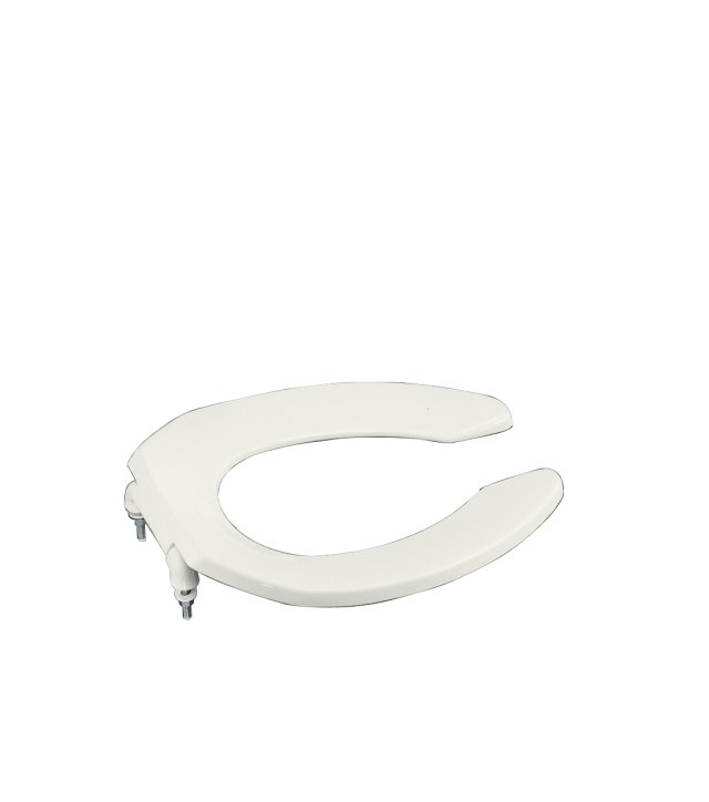 Kohler K-4670-C-0; Lustra (TM); elongated toilet seats with extra heavy check hinge; in White   K-4670-C-0; 4670-C-0; 74924-C-0