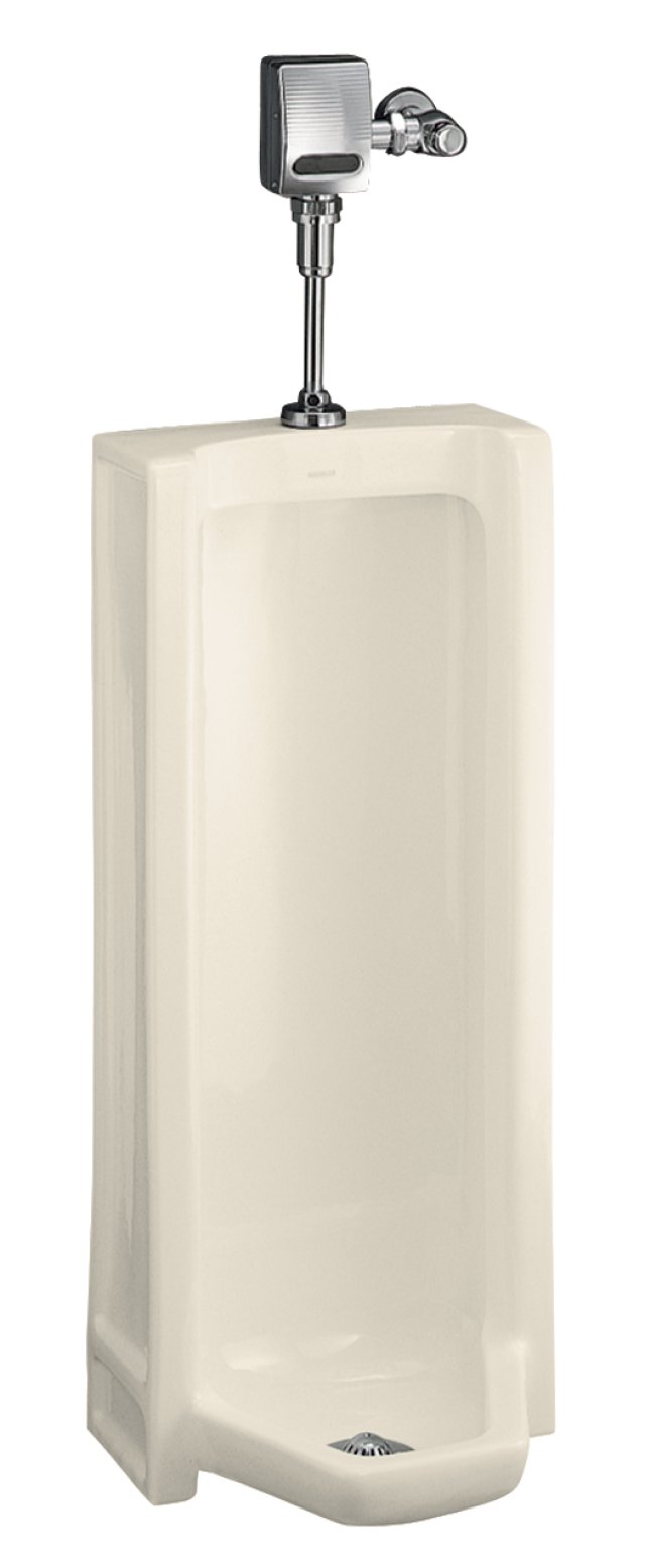 Kohler K-4920-T-47; Branham (TM) urinal with top spud; in Almond; Discontinued Product