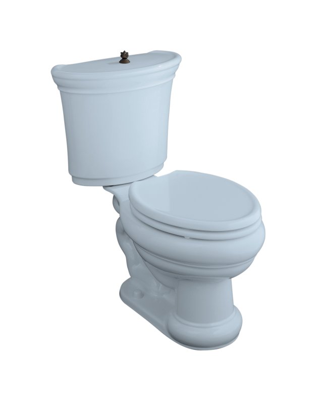 Kohler K-3463-6 Iron Works Historic(TM) elongated toilet with seat  Skylight; Discontinued Product