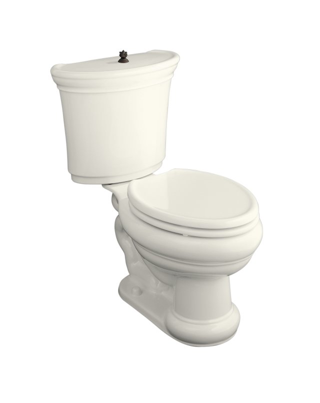Kohler K-3463-58 Iron Works Historic(TM) elongated toilet with seat  Thunder Grey; Discontinued Product