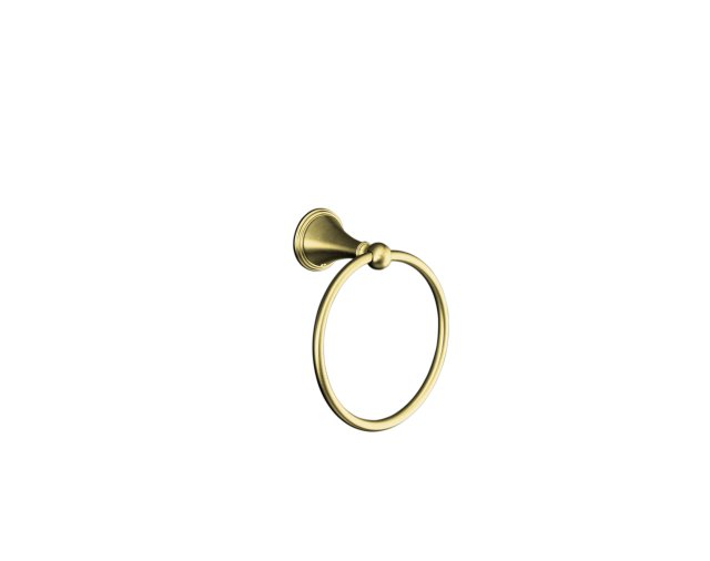 Kohler K-363-BV Finial(R) Traditional towel ring; in Vibrant Brushed Bronze