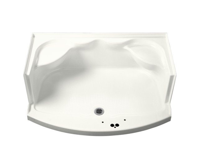 Kohler K-435 WaterHaven 60in x 32-3/8in alcove shower receptor