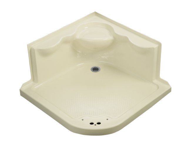 Kohler K-425 WaterHaven 44-5/8in corner shower receptor