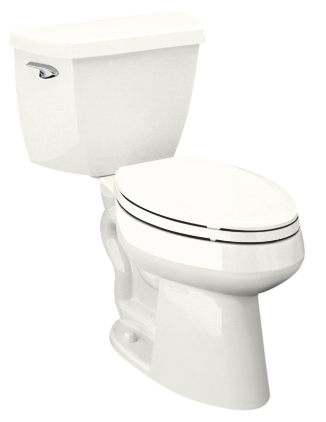 Kohler K-11450 Highline(R) Comfort Height(TM) The Complete Solution(TM) elongated toilet with left-hand trip lever