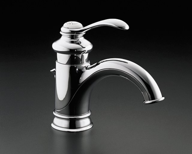 Kohler K-12182-D Fairfax single-control lavatory faucet with lev