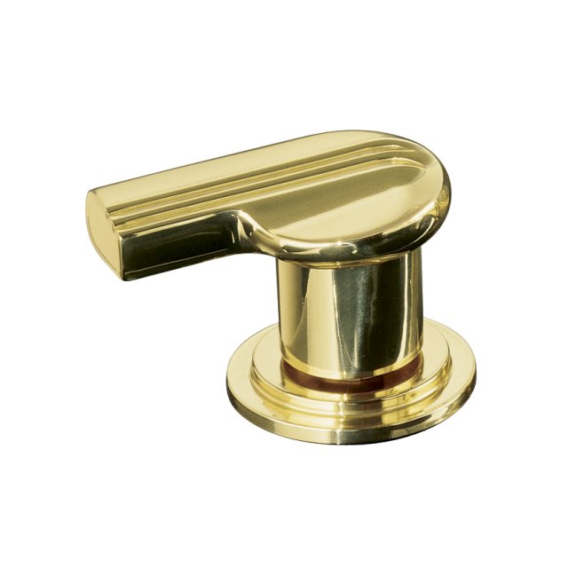 Kohler K-16070-4A-PB Taboret(R) swirl lever handles  Vibrant Polished Brass; Discontinued Product - Use Kohler K-16070-4A