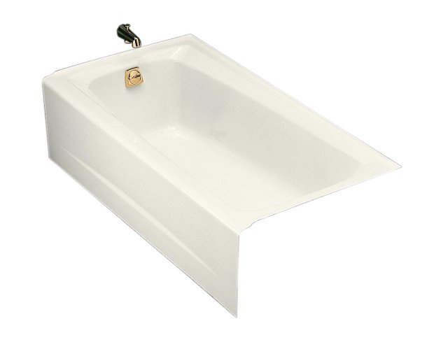 Kohler K-505-96; Mendota (TM) 5' bath with left-hand drain; in Biscuit