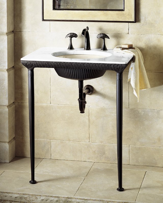 Kohler K-3003 Console tabletop precut for Iron Flute lavatory 29"" x 21-1/2""