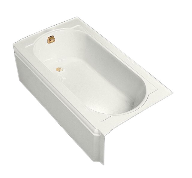 Kohler K-721-0; Memoirs (R) 5' bath with left-hand drain; in White