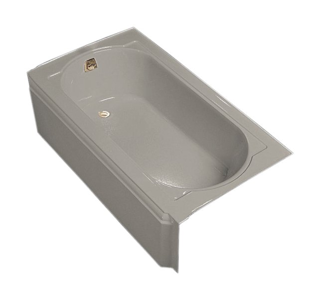 Kohler K-721 Memoirs(R) 5' bath with left-hand drain