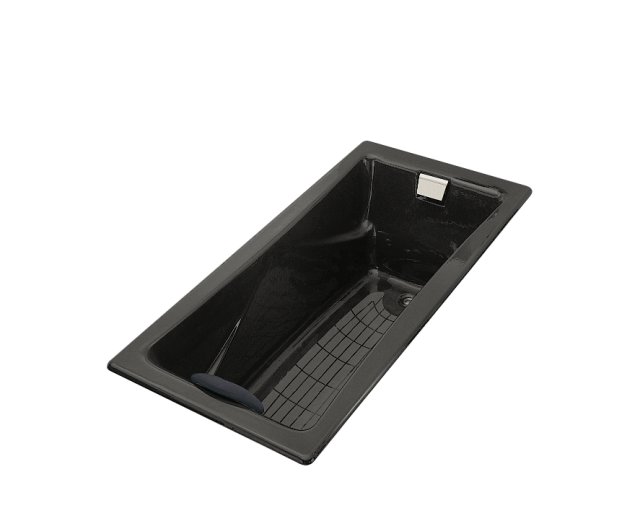 Kohler K-863-58; Tea-for-Two (R) 6' bath; in Thunder Grey