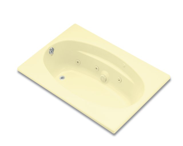 Kohler K-1126P-L 6042 Whirlpool with flange and left-hand drain (CSA)