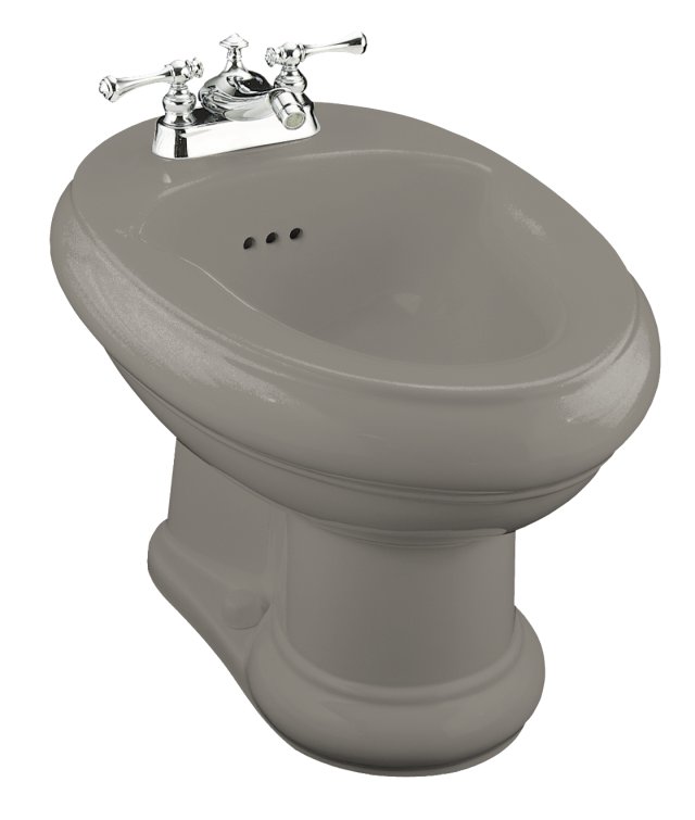 Kohler K-4832 Revival(R) centerset bidet plumbed for horizontal spray bidet faucet