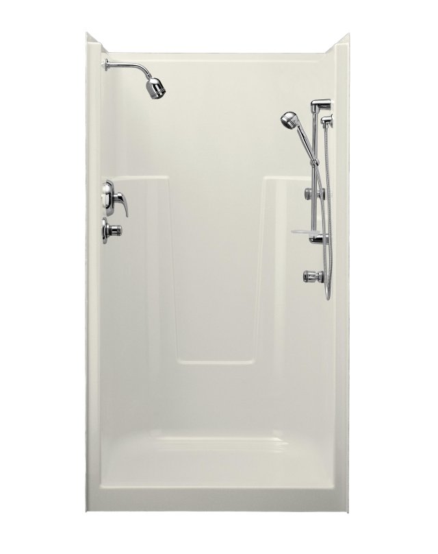 Kohler K-1617 Kitty Hawk(R) one-piece shower module with integral ledges