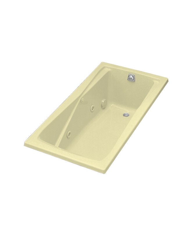 Kohler K-1201 Hourglass(TM) 30 whirlpool with reversible drain