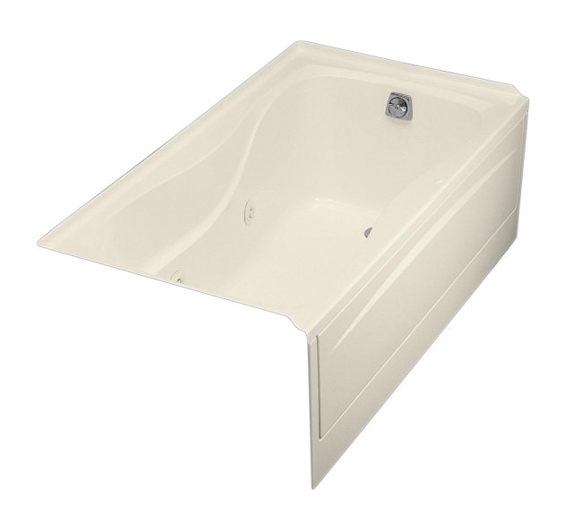 Kohler K-1209P-RA Hourglass(TM) 32 whirlpool with integral apron flange and right-hand drain (CSA)