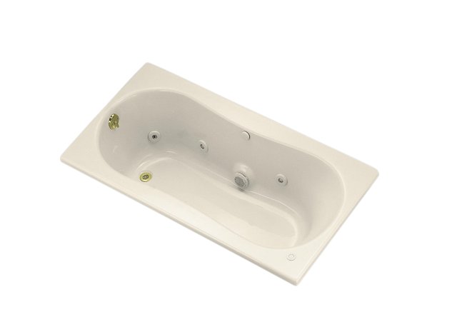 Kohler K-1106-CN 6032 whirlpool with custom pump location