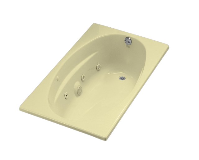 Kohler K-1139P-R 6036 Whirlpool with flange and right-hand drain (CSA)