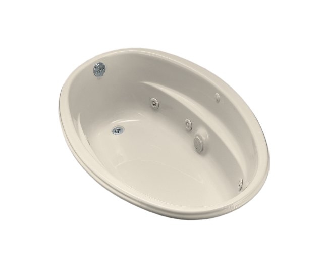 Kohler K-1146-H 6040 Oval whirlpool with heater