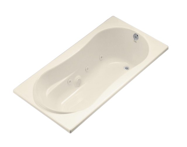 Kohler K-1157-RH 7236 whirlpool with flange heater and right-hand drain