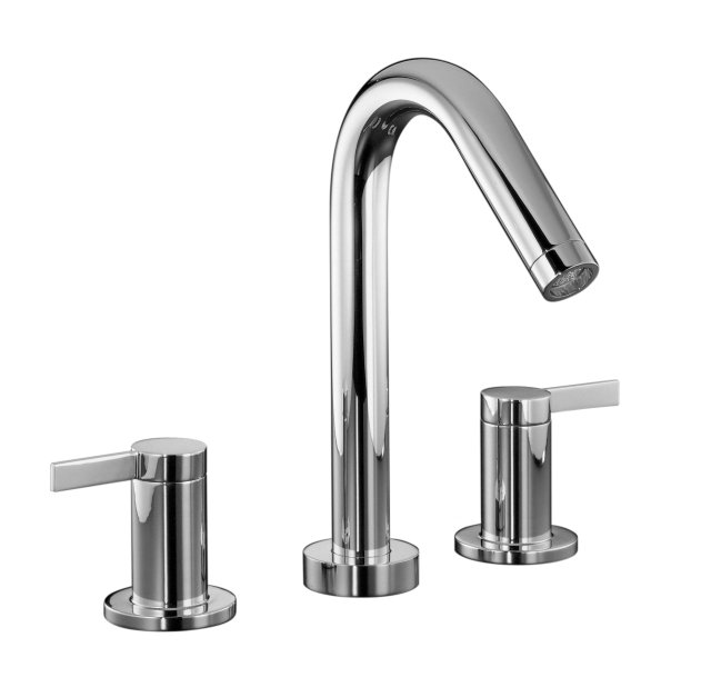 Kohler K-T954-4 Stillness(R) deck-mount high-flow bath faucet trim with lever handles valve not included